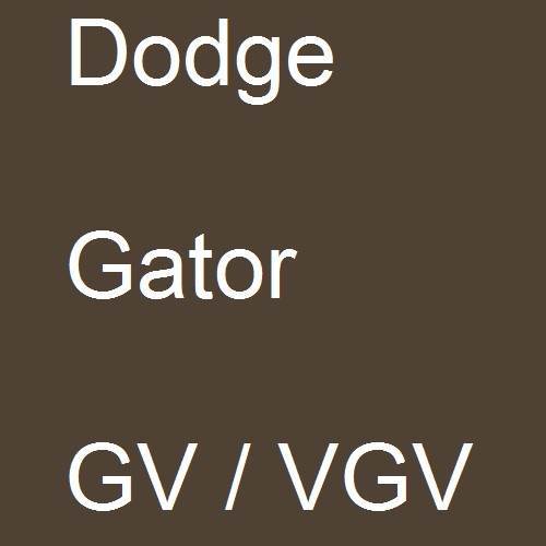 Dodge, Gator, GV / VGV.